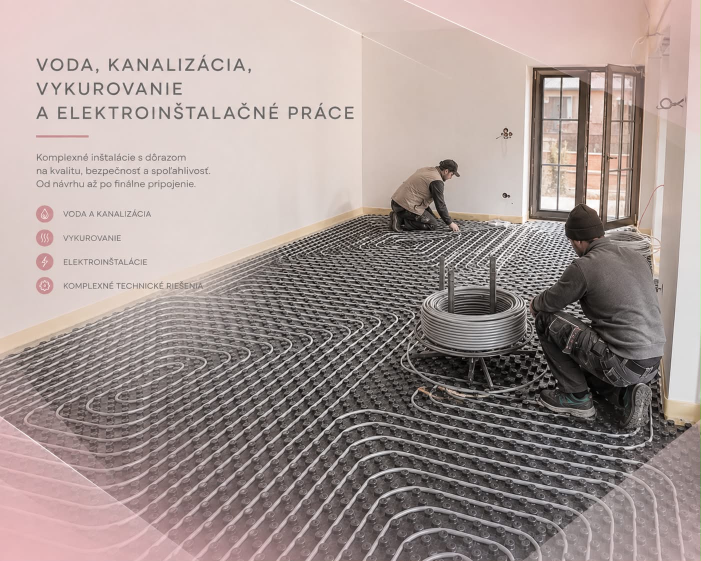 ELEKTROINŚTALÁCIE, VODA A VYKUROVANIE
